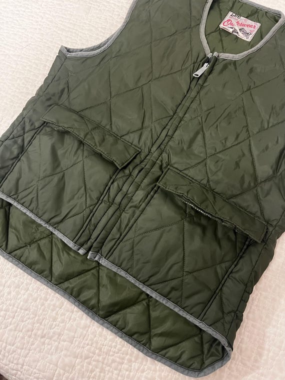1970s Lee union made outerwear green lightweight … - image 4
