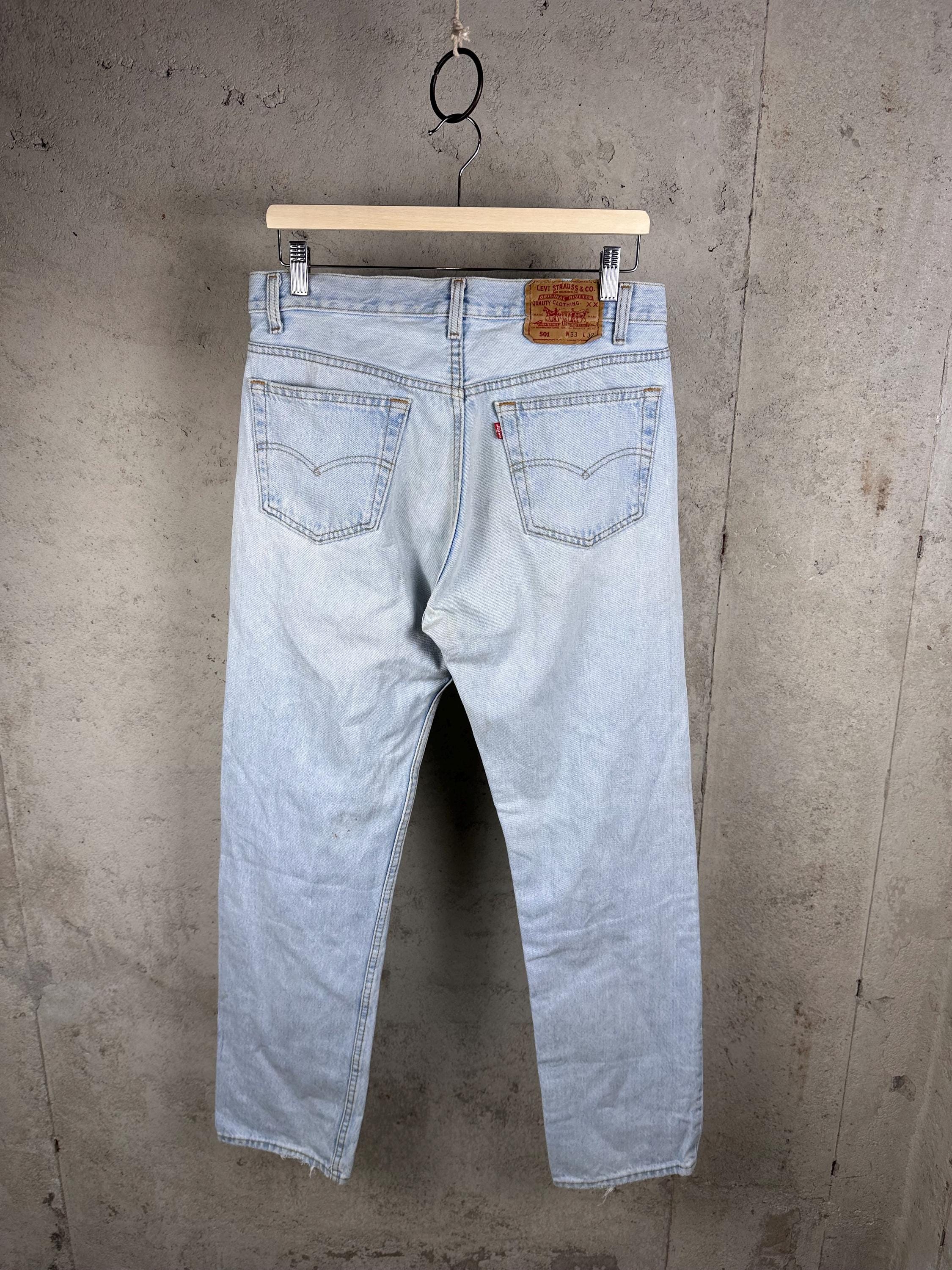 Vintage Levis 501 32x32 - Etsy
