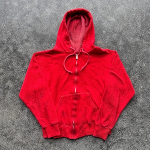 Vintage 60s Thermal Hoodie - Etsy