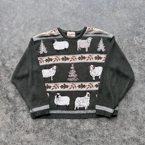 Sheep Woolrich Sweater - Etsy