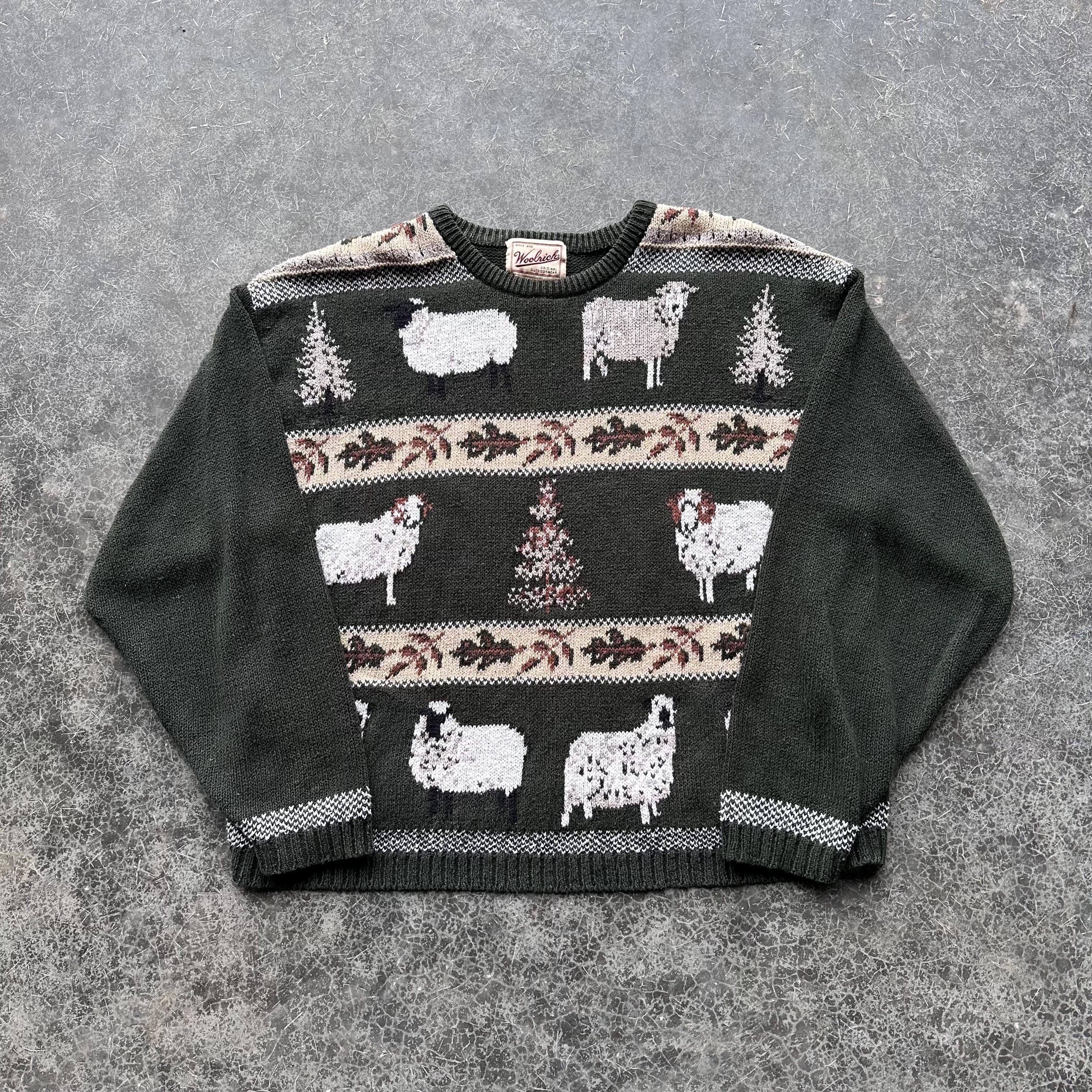 Sheep Woolrich Sweater - Etsy