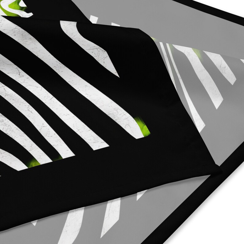LIME SHERBET STRIPE BANDANA