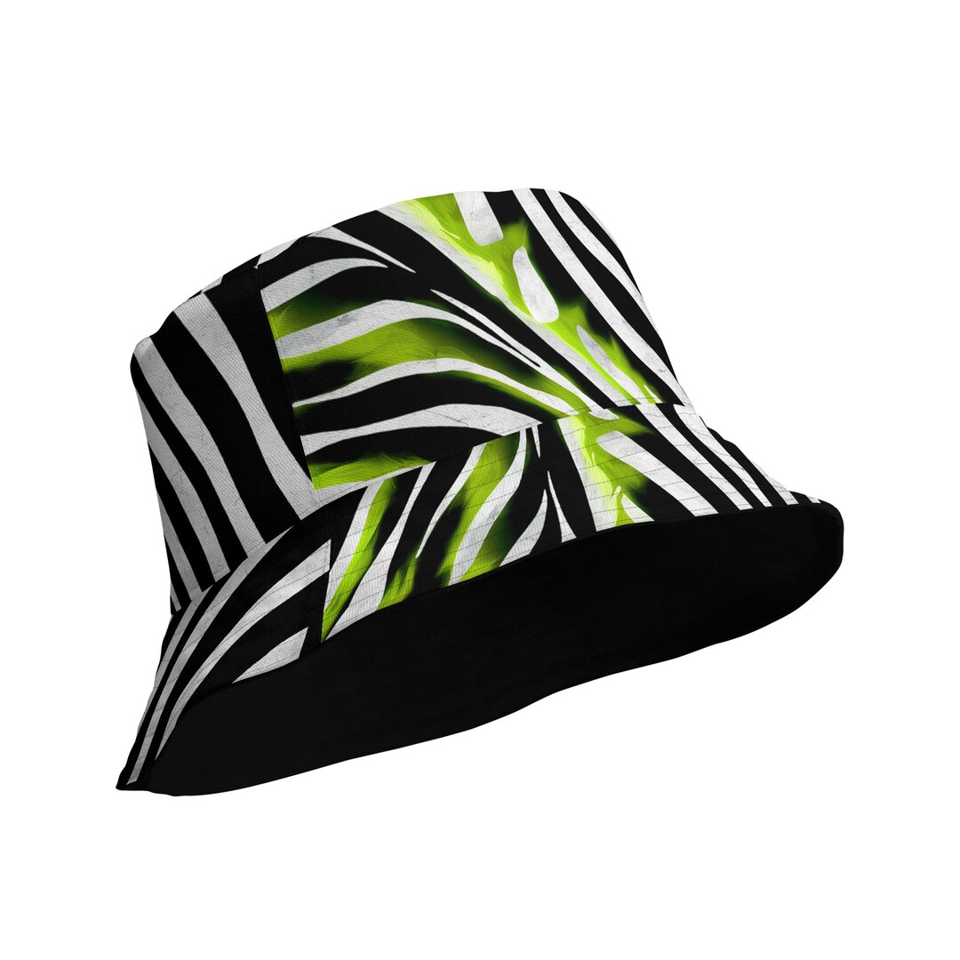 Zebra Reversible Bucket Hat main image 1