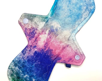 Reusable Cloth Menstrual Pad Period Pad Ecofriendly Pad Postpartum Pad Incontinence Pad Cloth Pad Custom Style Pink Purple Blue