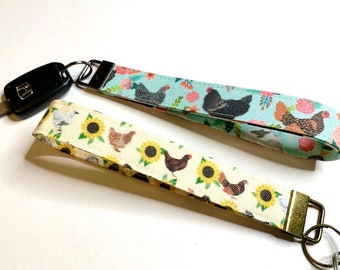 Chicken Key Fob Chicken Keychain Gifts for Chicken Lovers