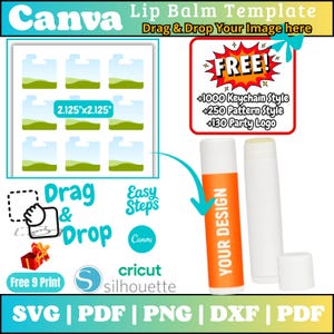 lip balm template, lip balm label template canva, lip balm wrap svg, lip gloss labels custom, chapstick label template, lip balm sublimation