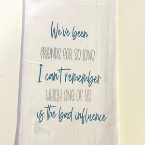 Funny Kitchen Towel: Handmade Absorbent Cotton Dish Towel