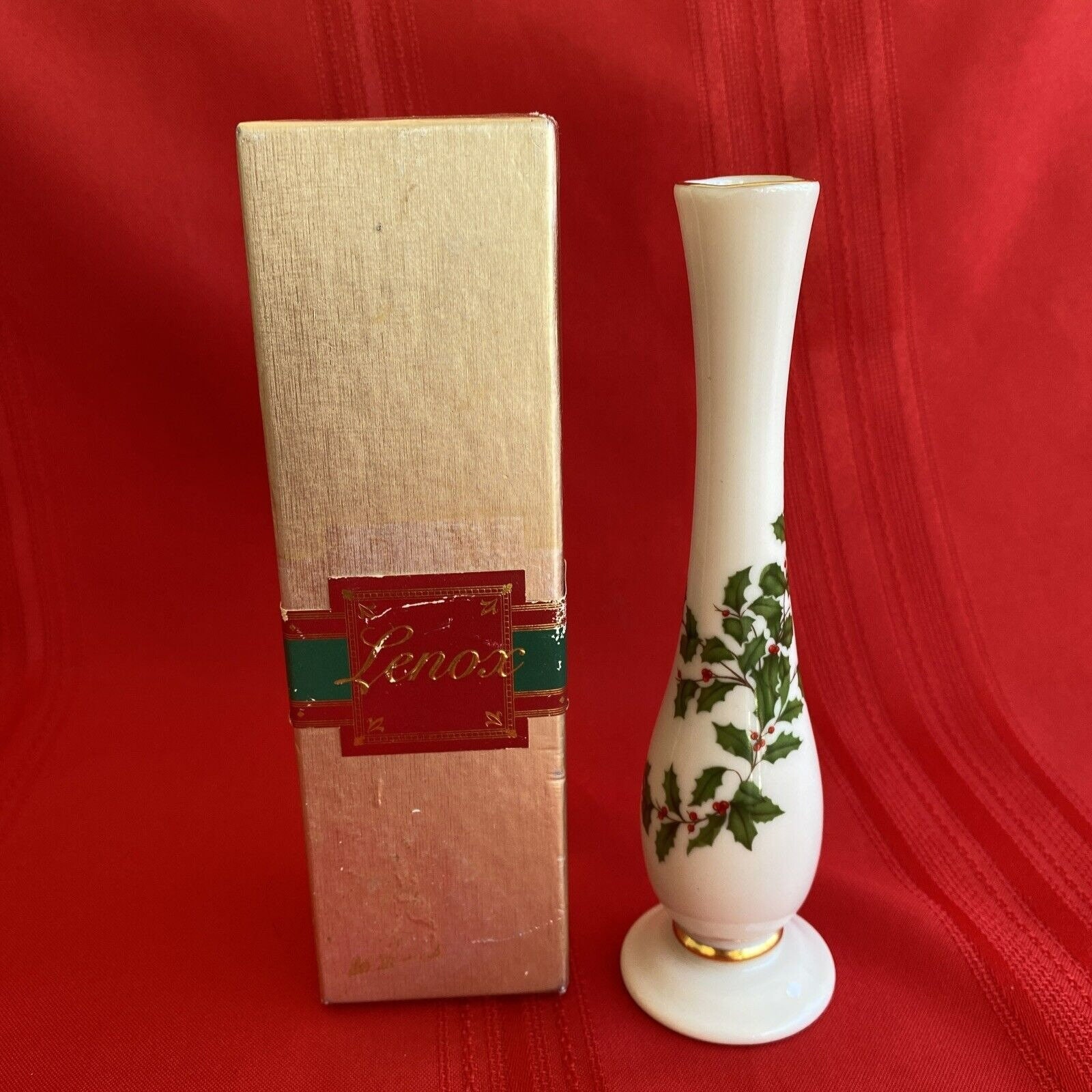 LENOX レノックス Holiday Vase クリスマス ホリデー ベース LENOX