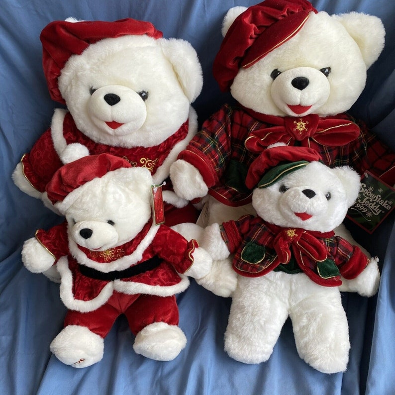 snowflake teddy bear collection