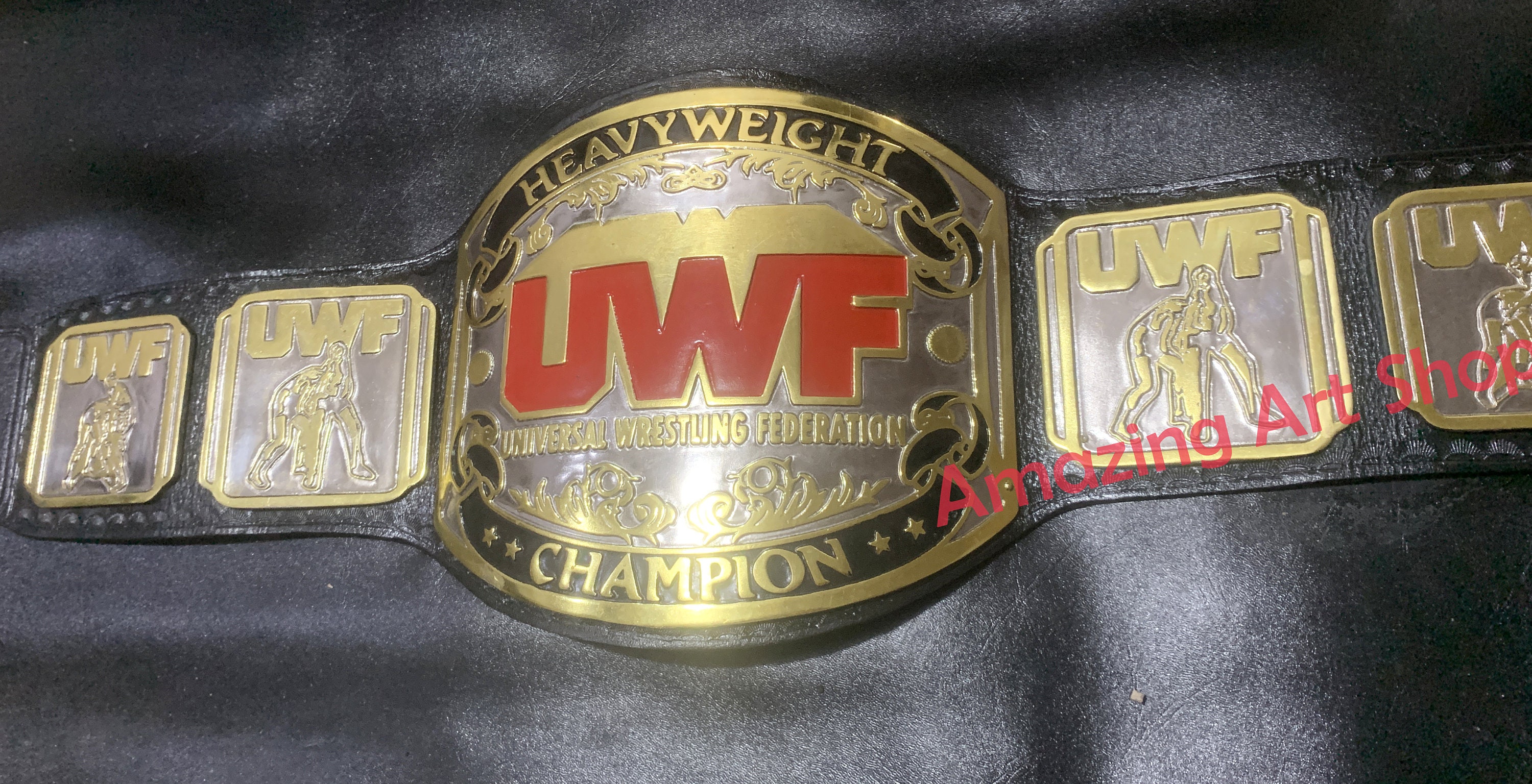 UWF Universal Wrestling Federation Heavyweight Championship Belt 4mm