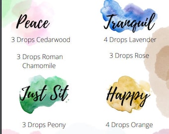 Relaxing Diffuser Blends