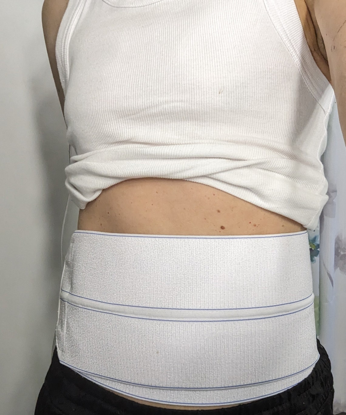 Post Abdominalplasty Binder Compression Binder Seroma Etsy Canada