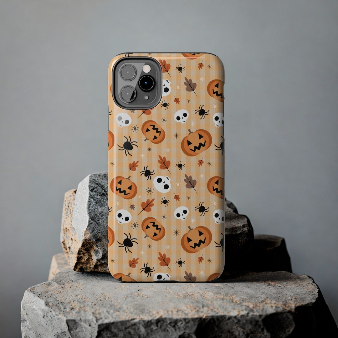 Halloween iPhone Case kawaii Pumpkins Etsy