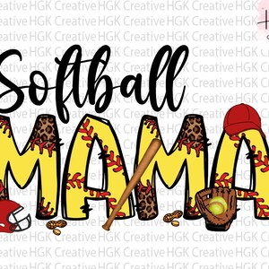 Softball Mama PNG, Softball mom png, Softball Game Day png, Sublimation Design, Sports mama shirt