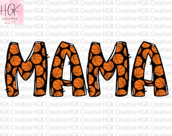 Basketball Mama Mom PNG, Sublimation Design Downloads, Sports mom basketball sweatshirt, Mom Game day shirt