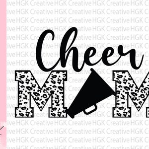 Cheer Mama SVG, Cheerleading Sweatshirt, Cheer Team Tee, Cheerleader Mama Tshirt, Cheerleader Mama Shirt