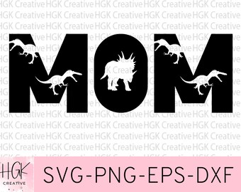 Mom Dinosaur SVG, Mom Dinosaur Birthday SVG, Mom shirt, Family birthday shirts, cut file, digital download