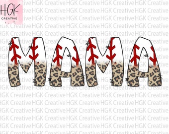 Baseball Mama PNG, Baseball mom png, Sublimation Design Downloads, mama PNG, Sports mama shirt design, digital download