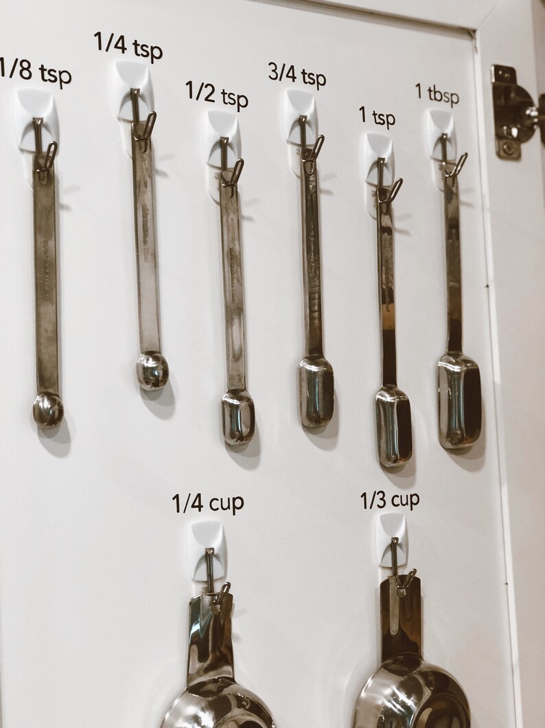 Measuring Cup Labels Perfect Christmas Gift for Moms Bakers Etsy