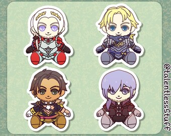 Fire Emblem Three Hopes House Leader Stickers