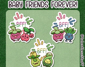 Pokemon Baby Friends Forever! Stickers