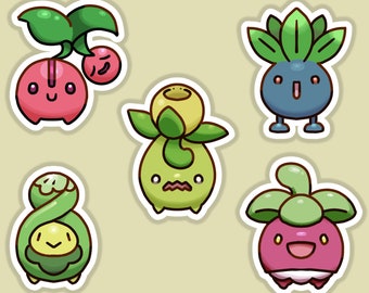 Pokemon Grass Babbie Sticker