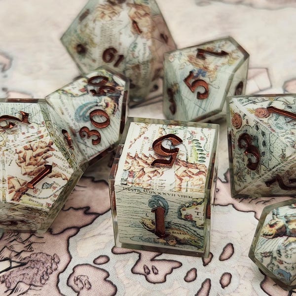 Map of the Kingdom Dice Set