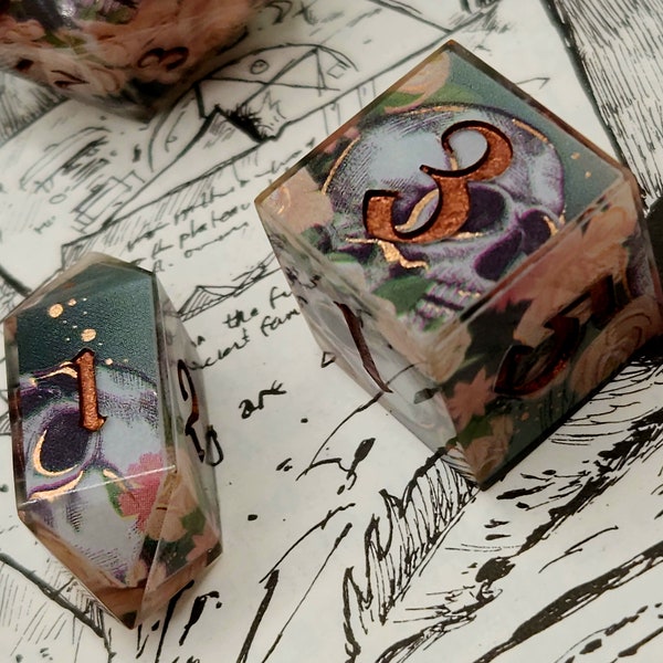 Lovely Necromancer Dice Set