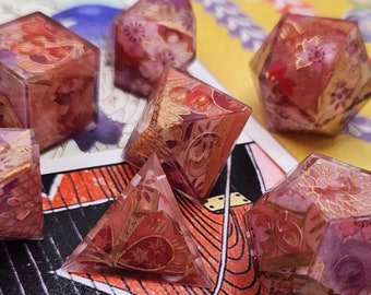 Blossoming Tapestry Dice Set