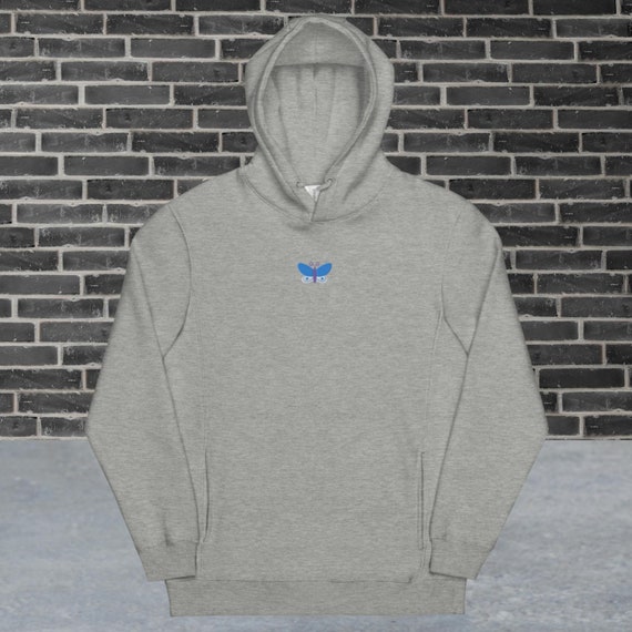 Butterfly patch hoodie hotsell