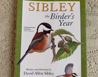 2009 Sibley Bird Book Planner Great for Junk Journal