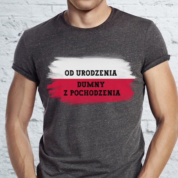 Polish Patriotic T-Shirt,T-Shirt for Polish Man,Proud Polish Shirt,Proud to be Polish Shirt, Gift Tee for Polish Men,Polish Constitution Day