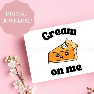 Naughty Thanksgiving Card, Naughty Card for Him, Pun Card, Thanksgiving Card, Turkey day, PRINTABLE card, Digital Download