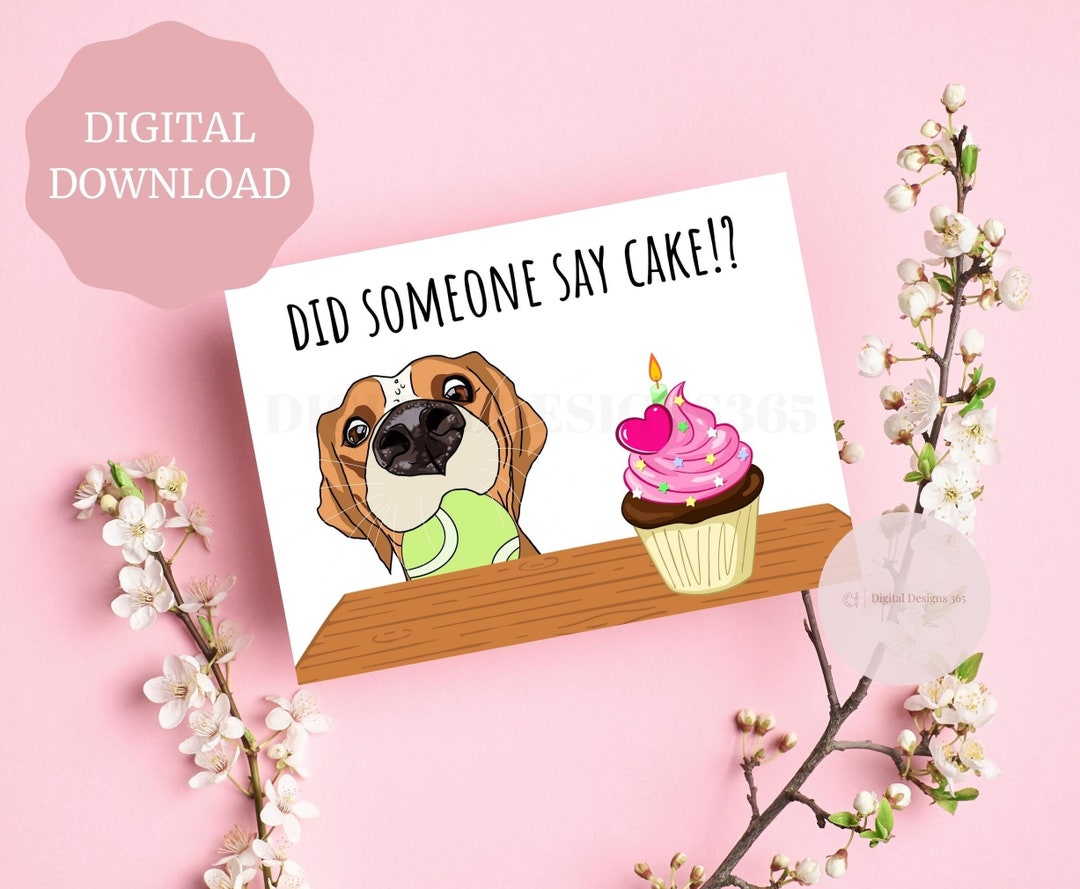 Printable Birthday Card From Dog - Il 1080xN.4329588759 4fvg 