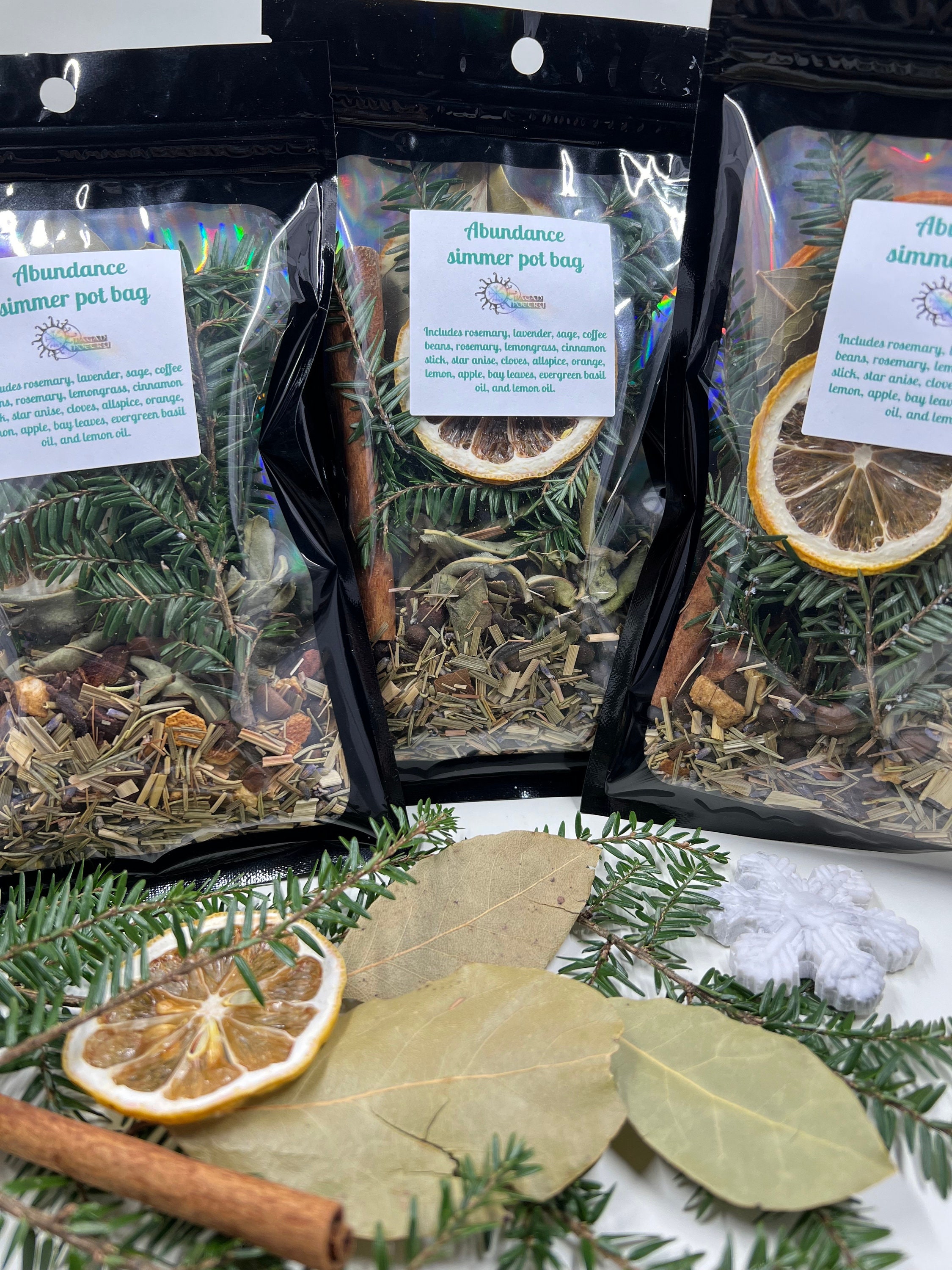 Herbal Winter Simmer Pot Kits