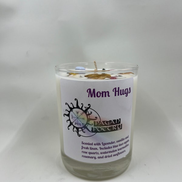 Intention Candle-MOM HUGS (Lavender, Vanilla, Linen)