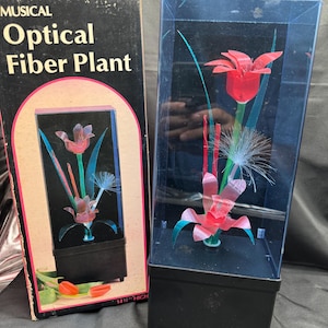 80s Flower Music Box Light - Etsy 80s Flower Music Box Light - Etsy