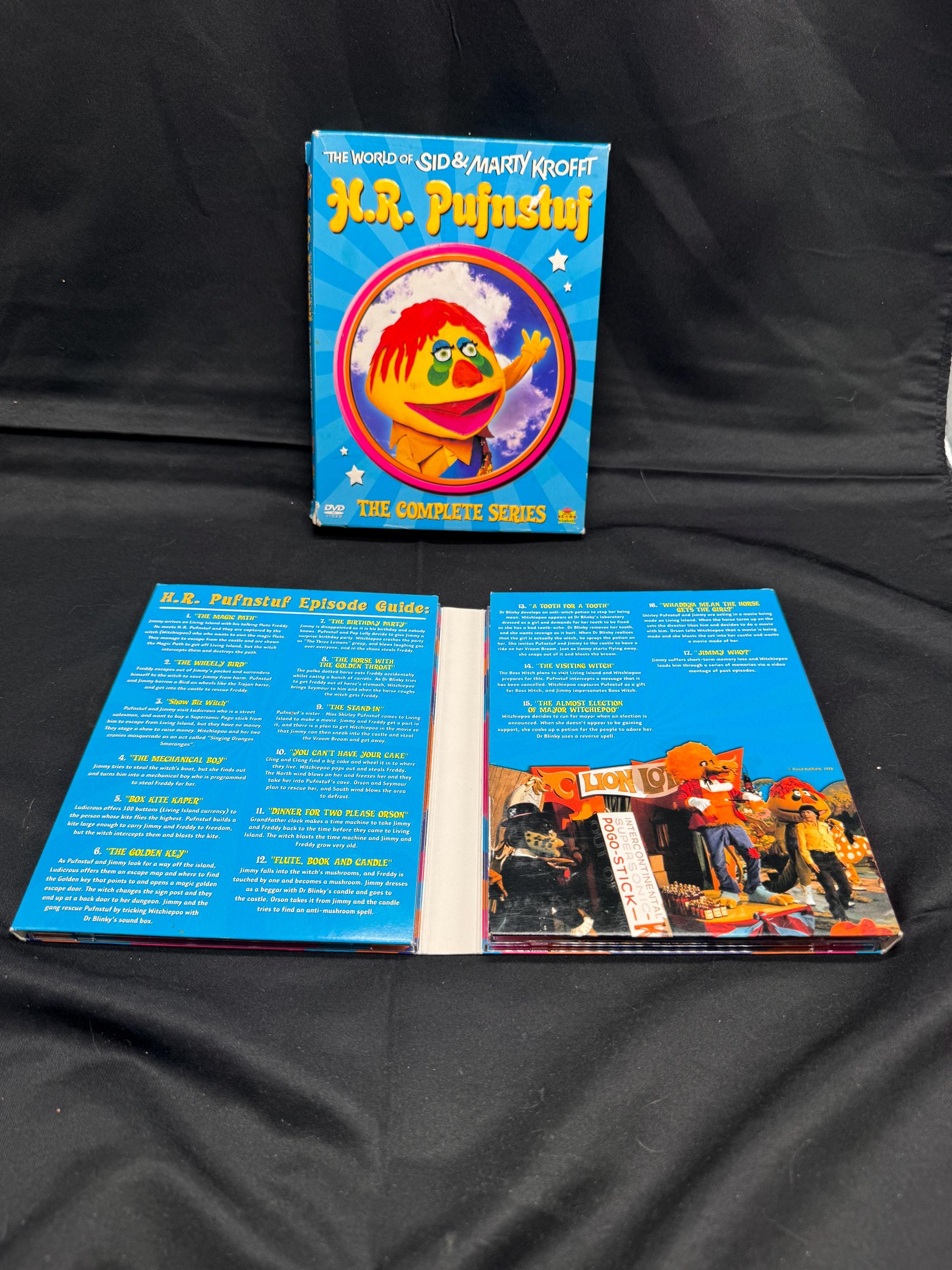 Vintage H.R. Pufnstuf - the Complete Series DVD 2003 3-disc Set