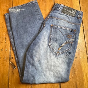 chanel denim vintage jeans