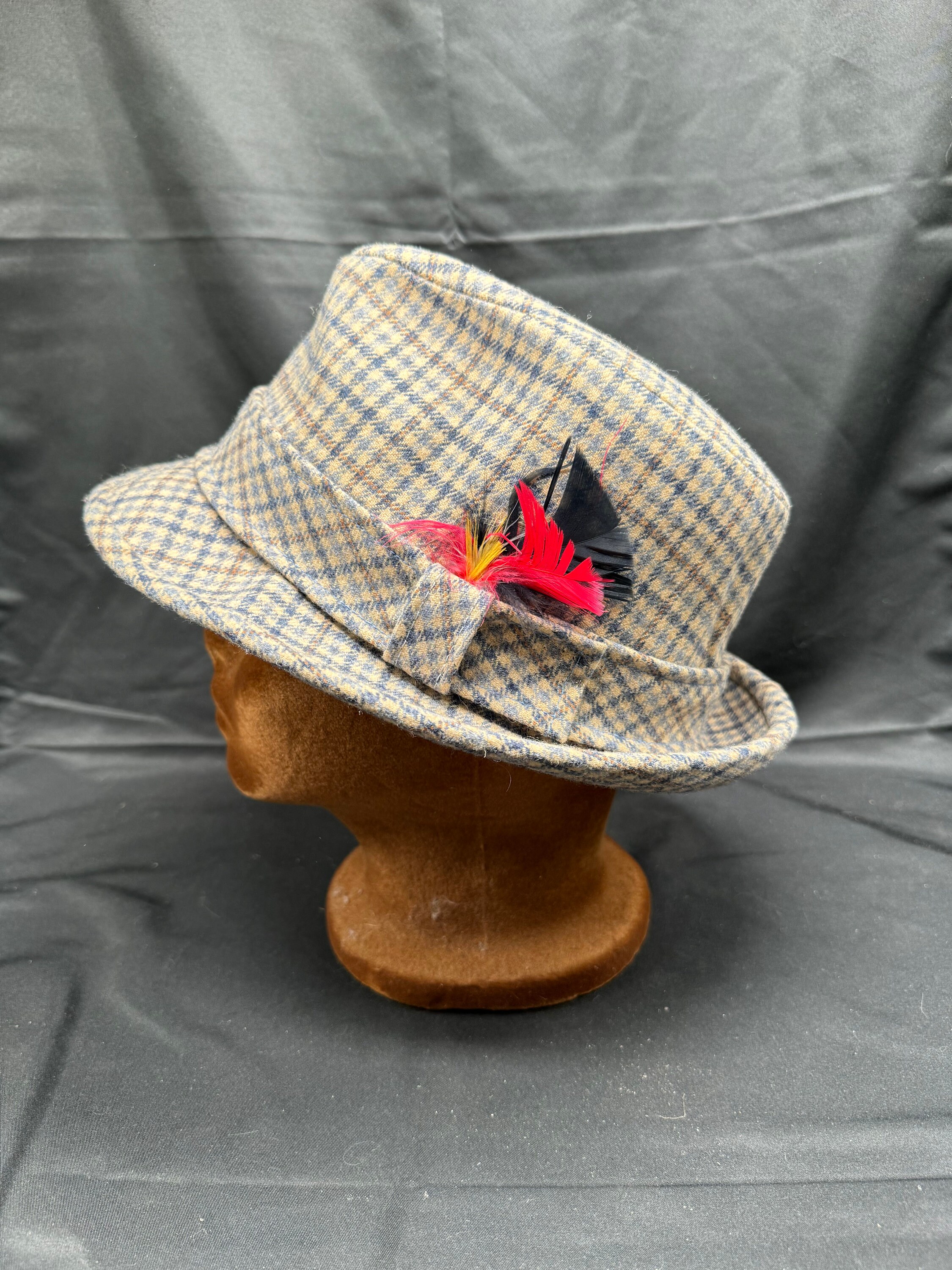 Vintage Pendleton 100% Pure Virgin Wool Fedora Size 7 1/4 - Etsy Vintage Pendleton 100% Pure Virgin Wool Fedora Size 7 1/4 - Etsy