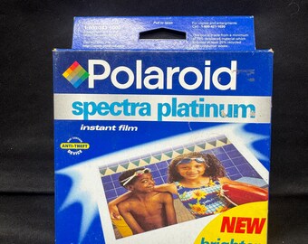Film Polaroid Spectra Platinum w folii zapieczętowanej (przeterminowany)