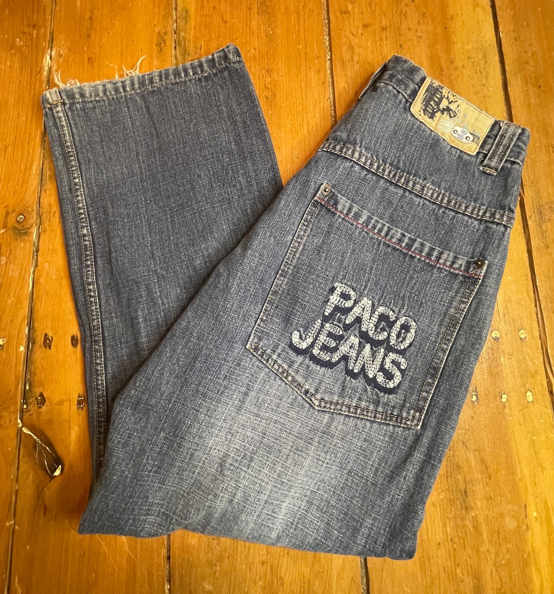 90s PACO JEANS 極太 SK8 street系 B系 90s PACO JEANS 極太 SK8 street系 B系 90s PACO JEANS 極太 SK8