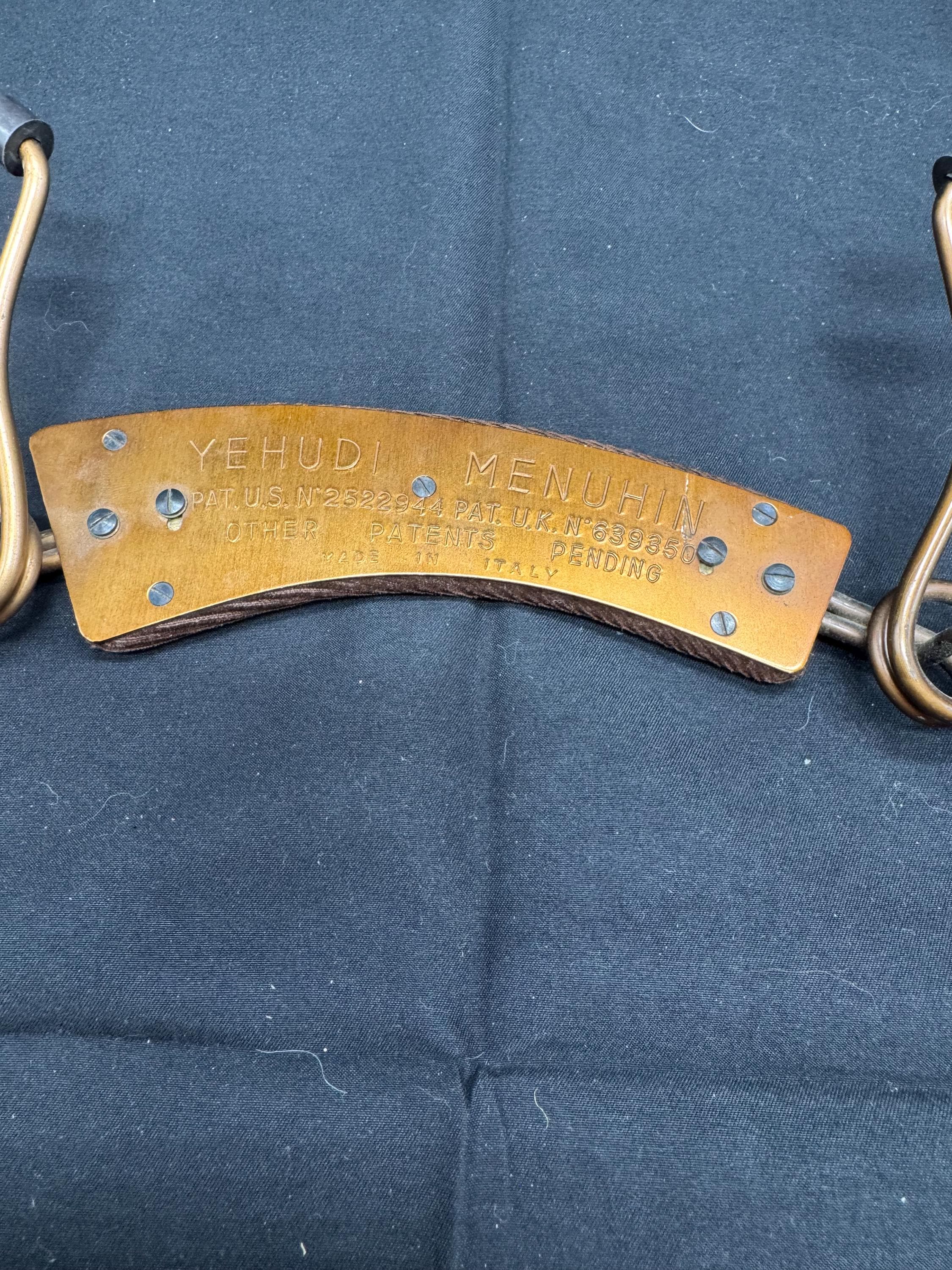 Vintage Yehudi Menuhin Corduroy Violin Shoulder Rest - Etsy