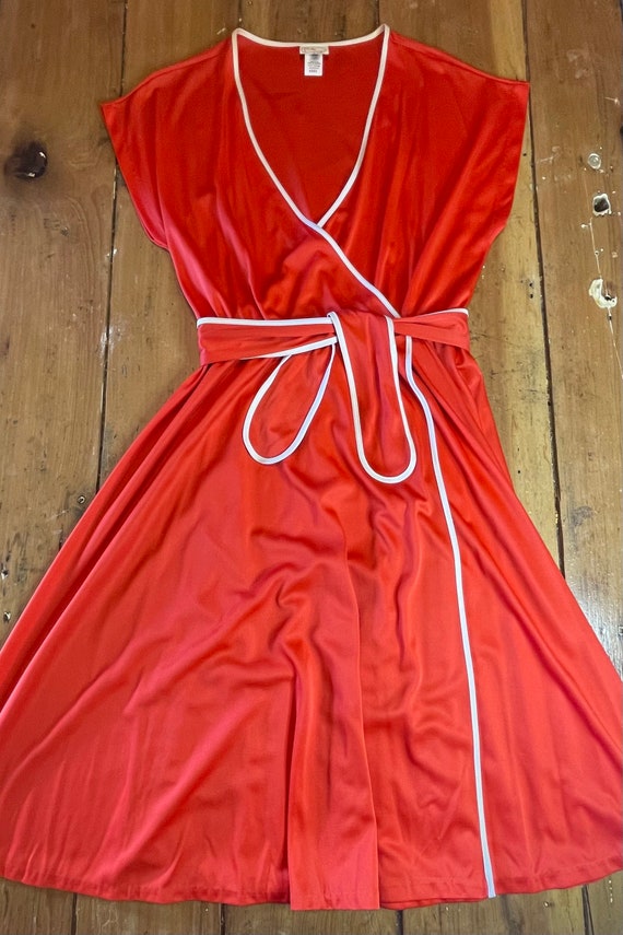 Vintage MCM 1950s Beeline Fashion Dress Size 16 U… - image 1