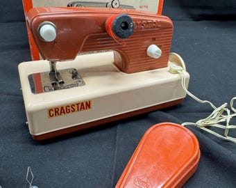 1950年代の昭和レトロブリキ製ミシンおもちゃ（商標登録済み）日本製