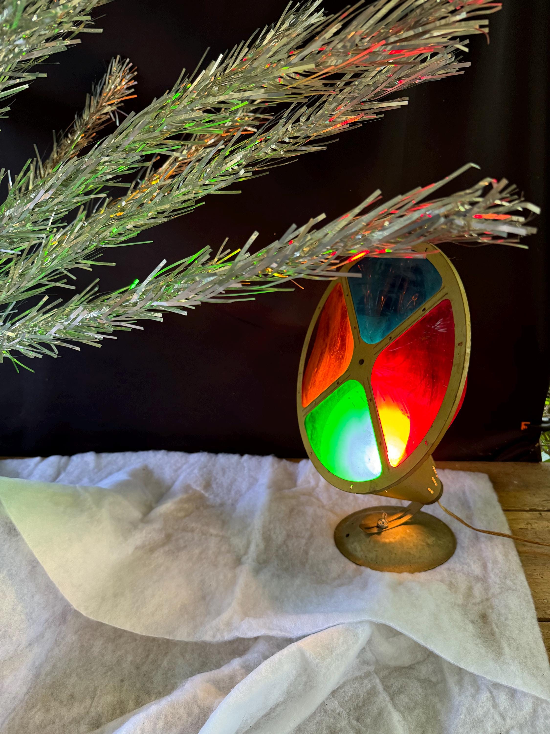 ヴィンテージ 6 フィート ステンレス アルミ クリスマス ツリー