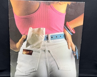 Vintage Stash It Class Act Butt Pocket-map uit 1987 voor roze tanktopper Trapper Keeper