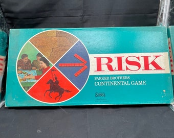 vintage 1963 RISK Continental Game - Complet - Excellent état