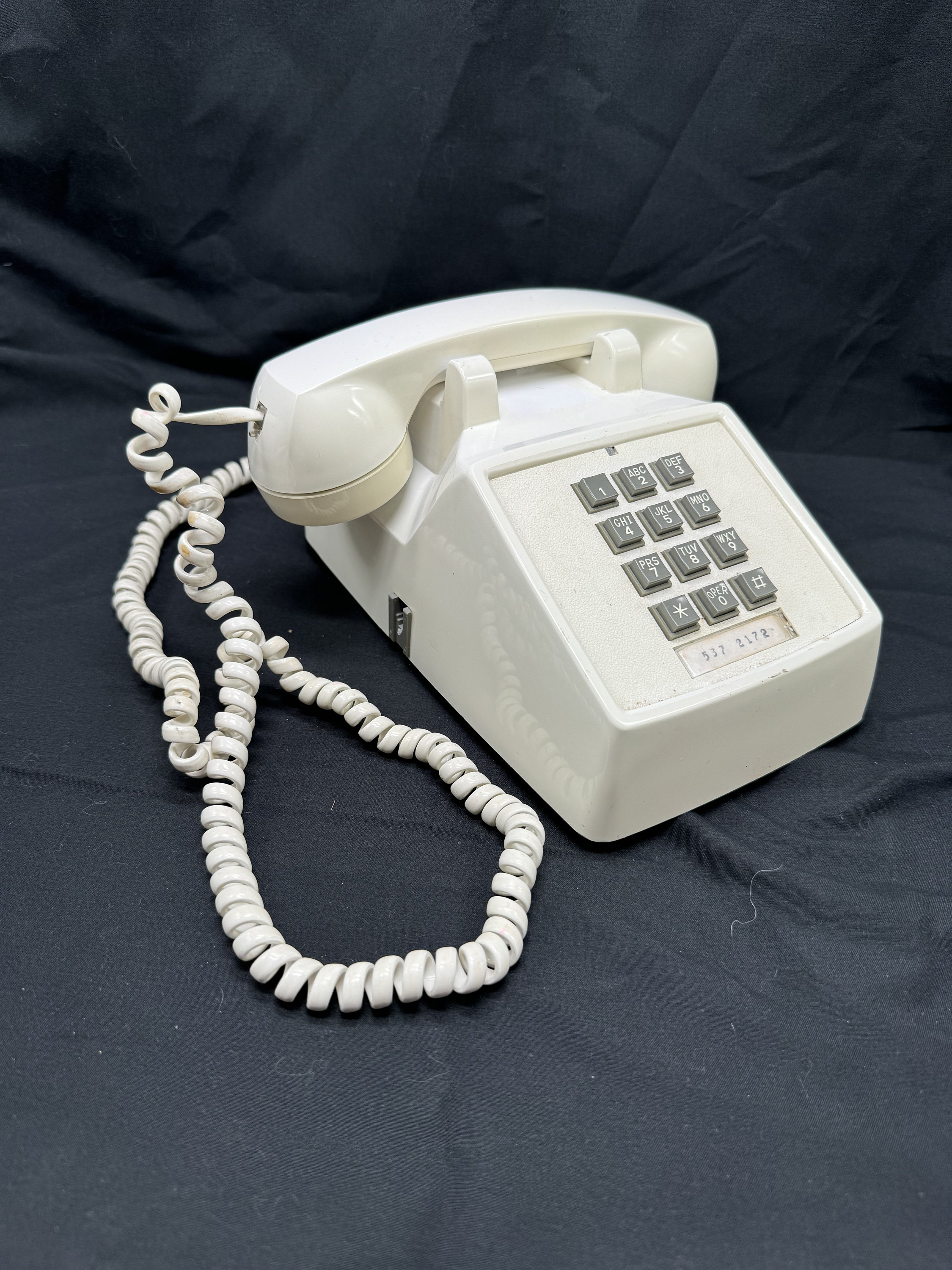 Vintage 1989 North Supply Company, Premier Model 2500 White Desk