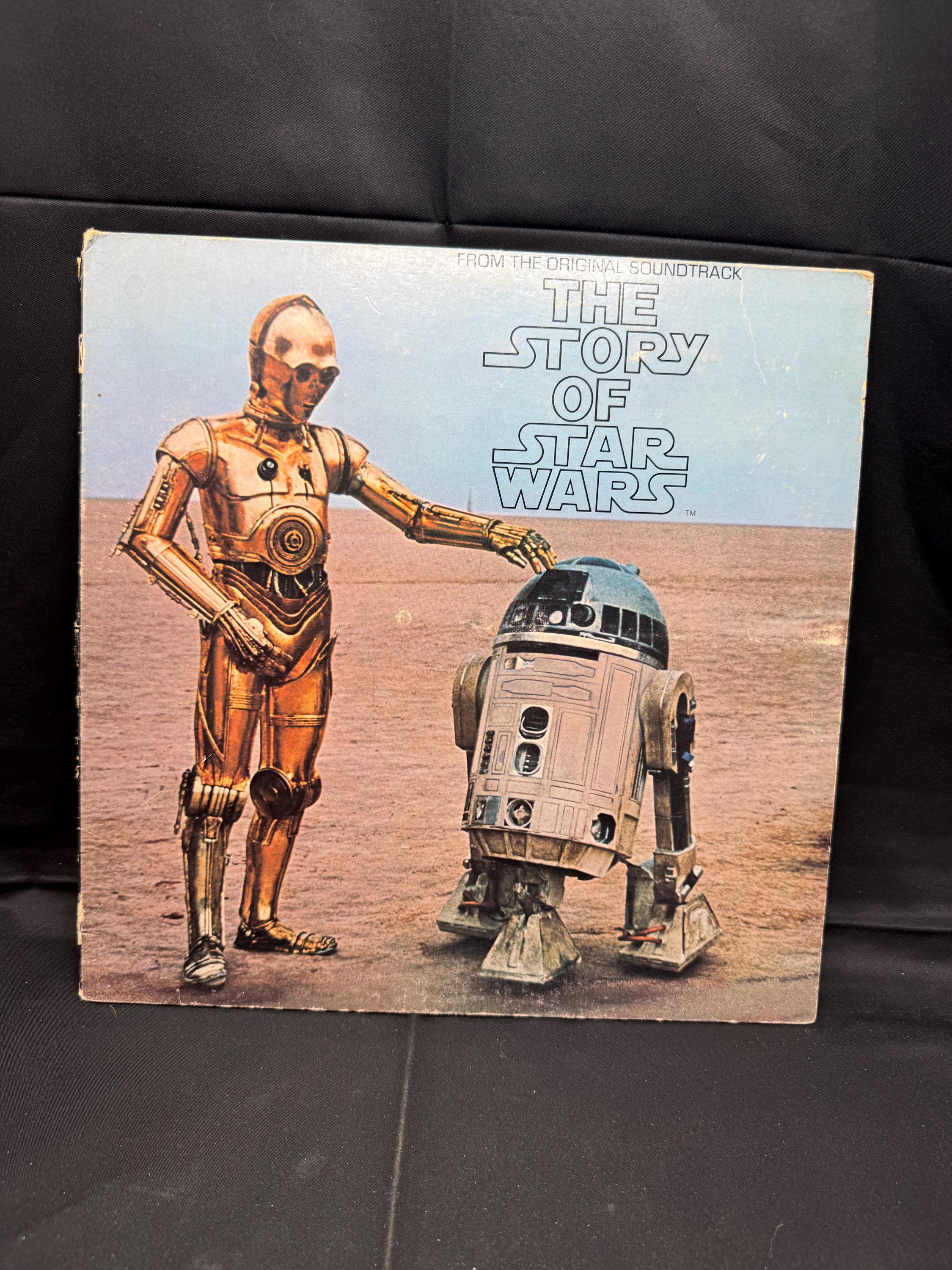 1977 the Story of Star Wars Vinyl LP. Does Not Come With Photo